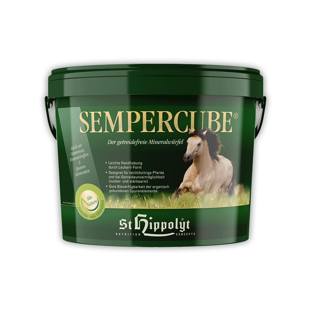 ST. HIPPOLYT Mineralfutter SEMPER CUBE für Pferde 3kg