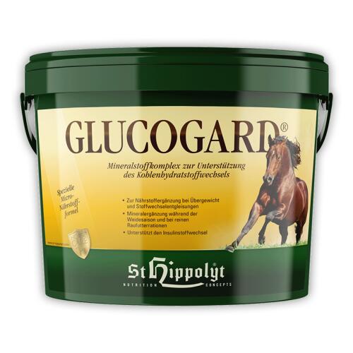 ST. HIPPOLYT Mineralfutter GLUCOGARD für Pferde 10kg
