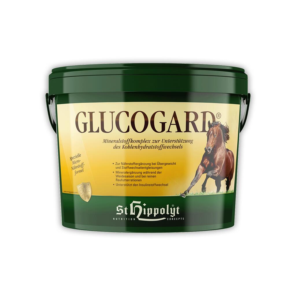 ST. HIPPOLYT Mineralfutter GLUCOGARD für Pferde 3kg