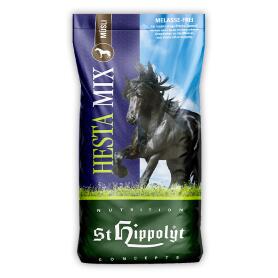 ST. HIPPOLYT Futter HESTA MIX MÜSLI für Pferde 20kg