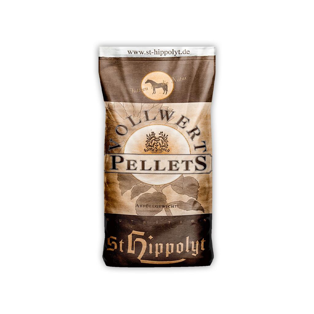 ST. HIPPOLYT Futter VOLLWERTPELLET für Pferde 25kg