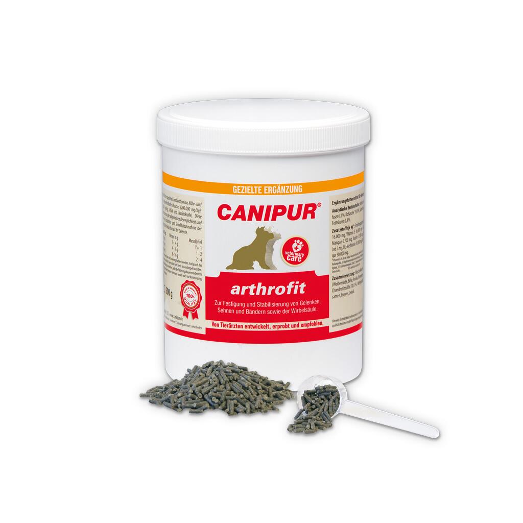 CANIPUR Ergänzungsfutter ARTHROFIT für Hunde 150g