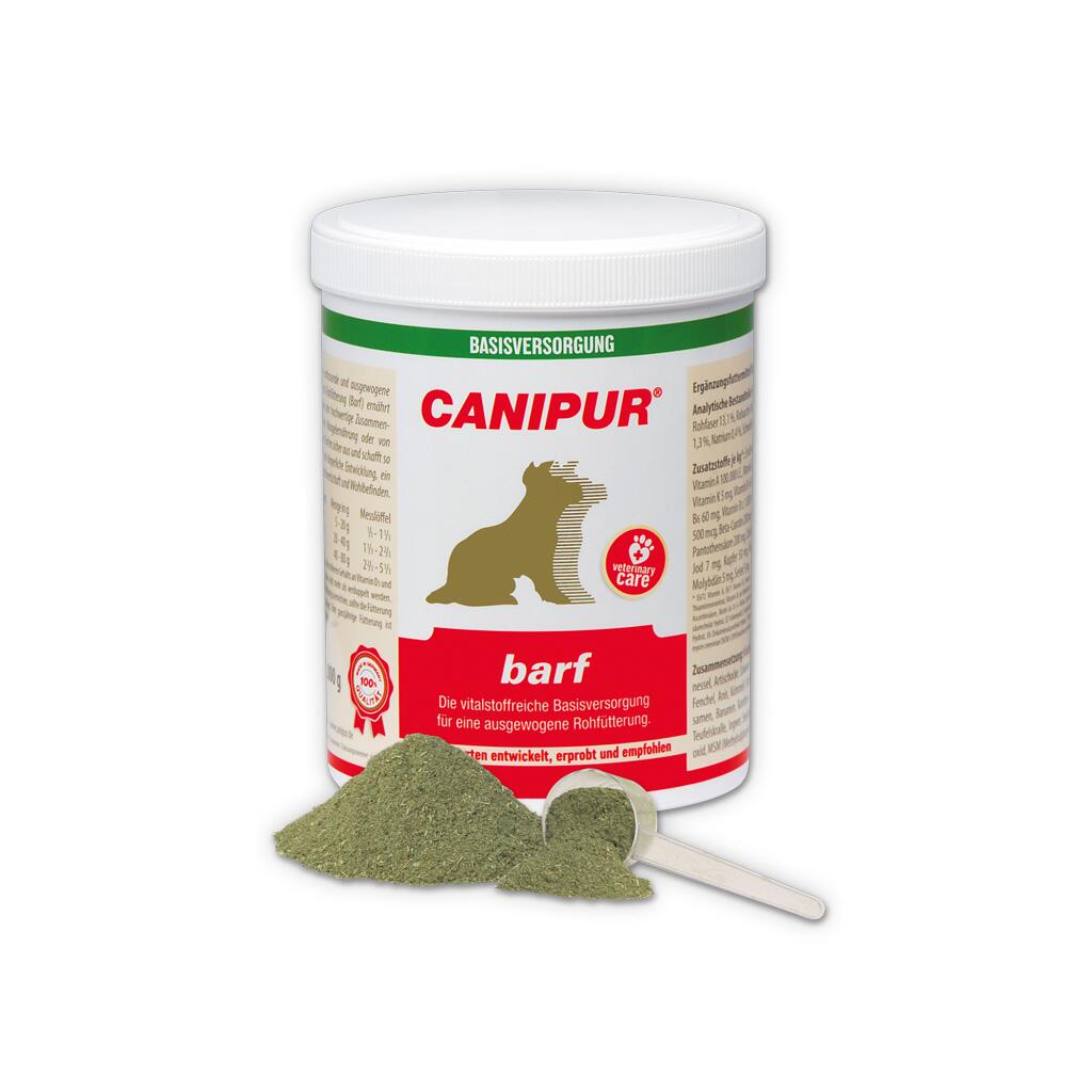 CANIPUR Ergänzungsfutter BARF für Hunde 500g