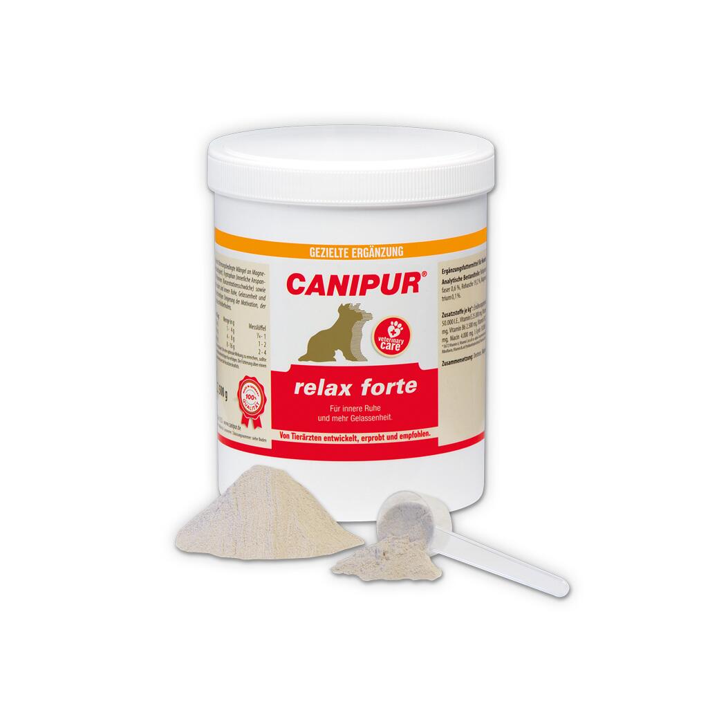 CANIPUR Ergänzungsfutter RELAX FORTE für Hunde 150g