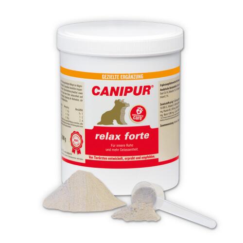 CANIPUR Ergänzungsfutter RELAX FORTE für Hunde 500g
