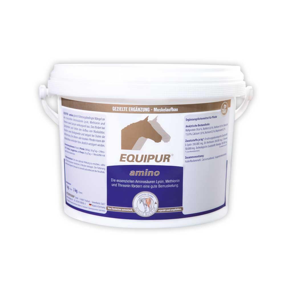 EQUIPUR Ergänzungsfutter AMINO für Pferde 3kg