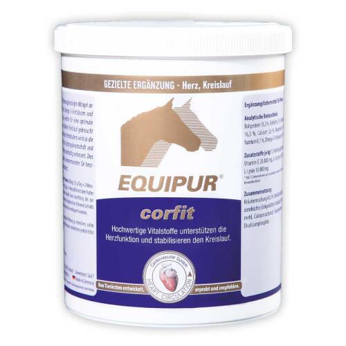 EQUIPUR Ergänzungsfutter CORFIT für Pferde 1kg