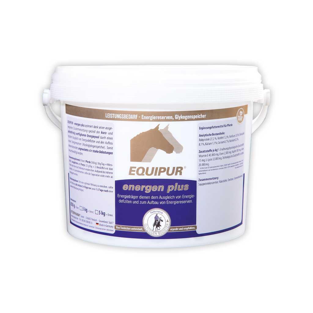 EQUIPUR Ergänzungsfutter ENERGEN PLUS für Sportpferde 3kg