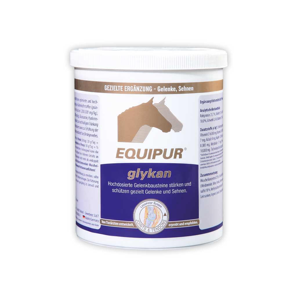 EQUIPUR Ergänzungsfutter GLYKAN für Pferde 1kg