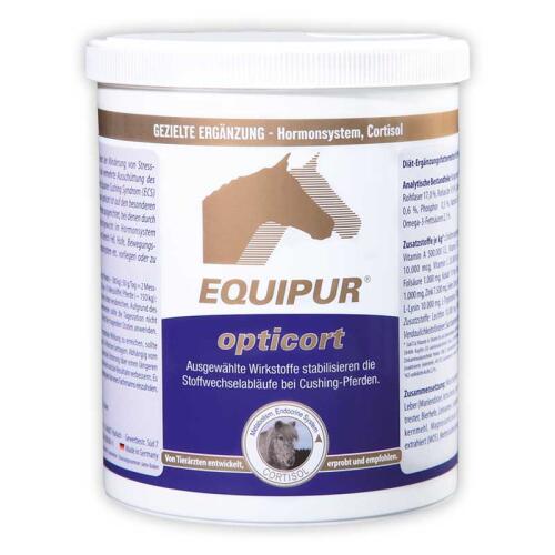 EQUIPUR Ergänzungsfutter OPTICORT für Cushing-Pferde 1kg