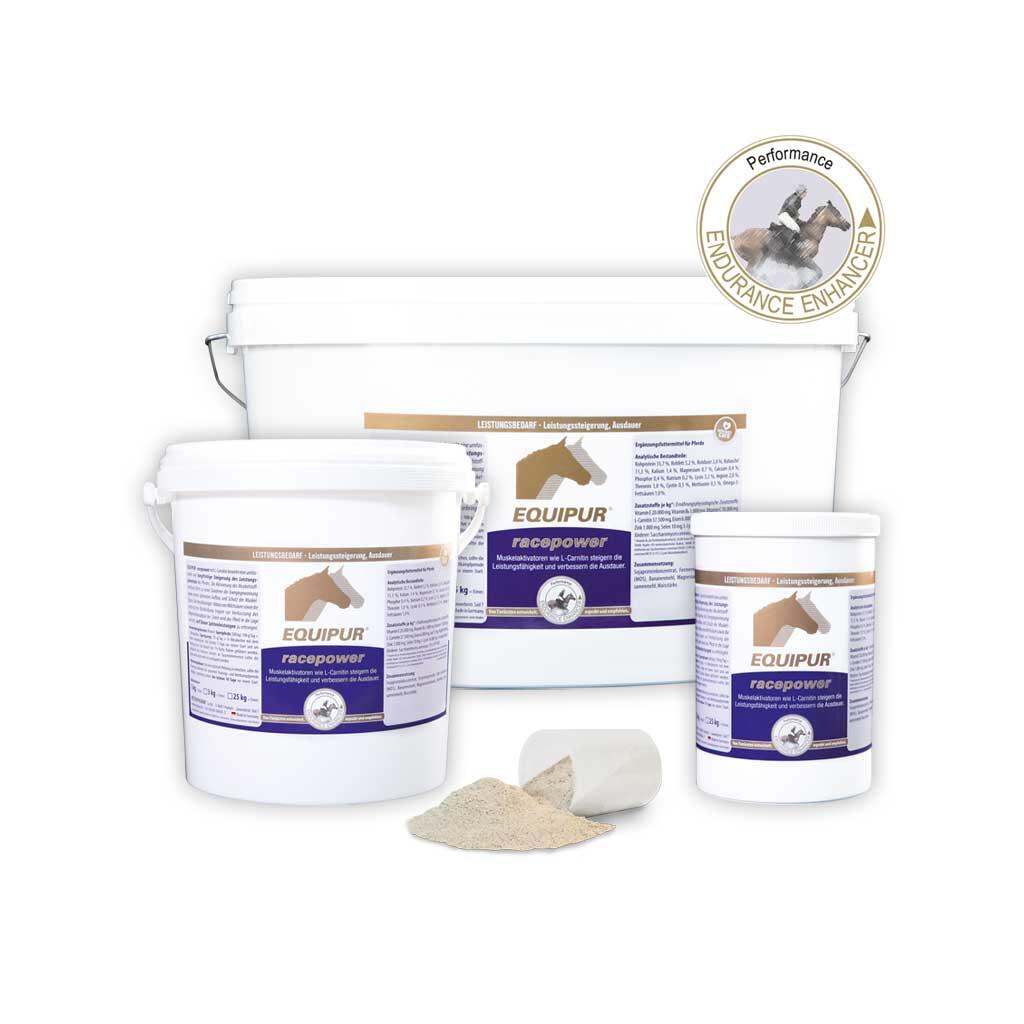 EQUIPUR Ergänzungsfutter RACEPOWER für Sportpferde 3kg