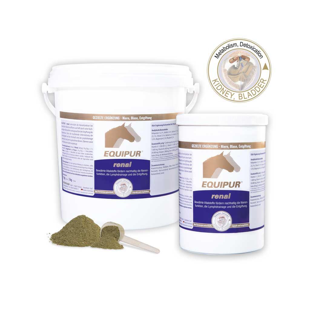 EQUIPUR Ergänzungsfutter RENAL für Pferde 1kg