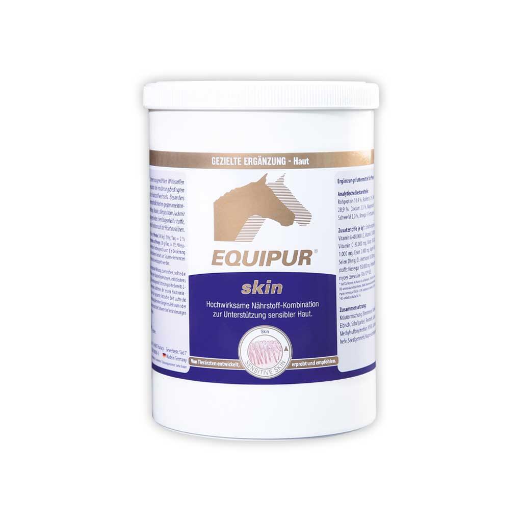 EQUIPUR Ergänzungsfutter SKIN für Pferde 1kg