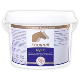 EQUIPUR Ergänzungsfutter TOP E für Pferde 3kg