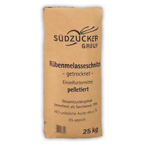 SÜDZUCKER Futter MELASSESCHNITZEL-PELLETS für Pferde 25kg