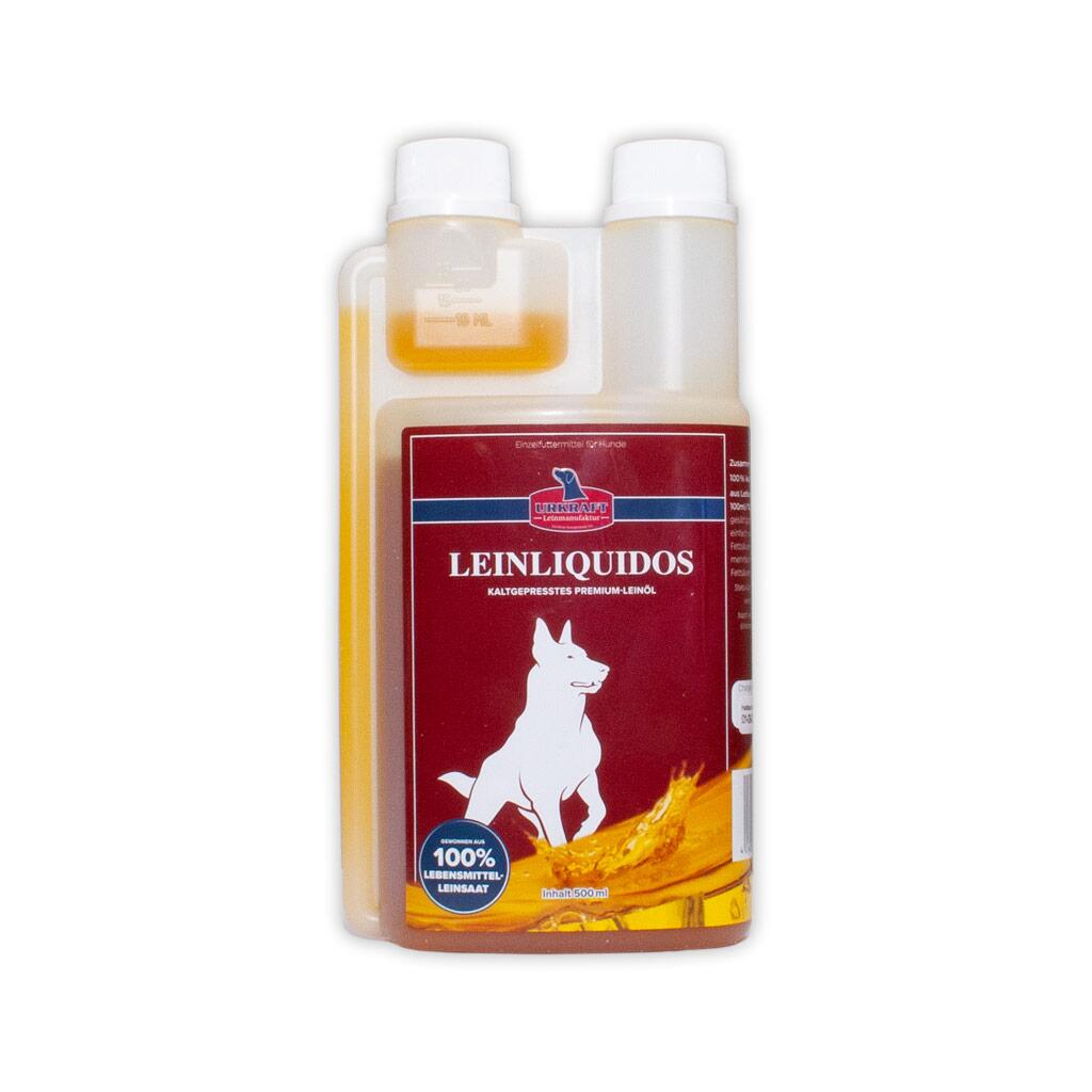 URKRAFT Ergänzungsfutter LEINLIQUIDOS für Hunde 500ml