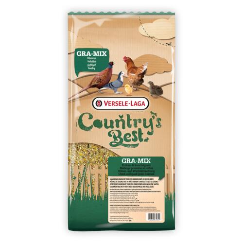 COUNTRYS BEST Futter GRA-MIX KÜKEN- UND WACHTELMISCHUNG für Geflügel 20kg