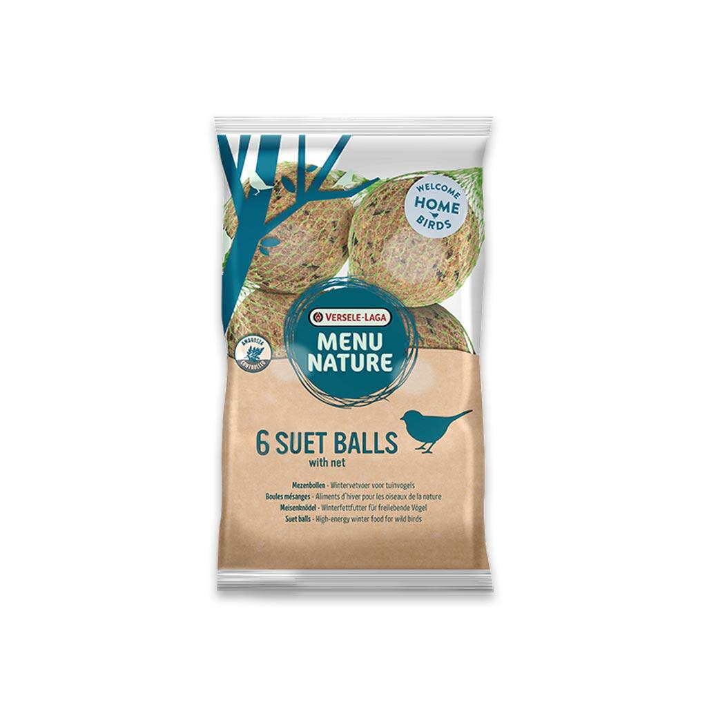 MENU NATURE Futter MEISENKNÖDEL für Vögel 6x90g