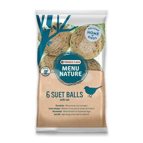 MENU NATURE Futter MEISENKNÖDEL für Vögel 6x90g