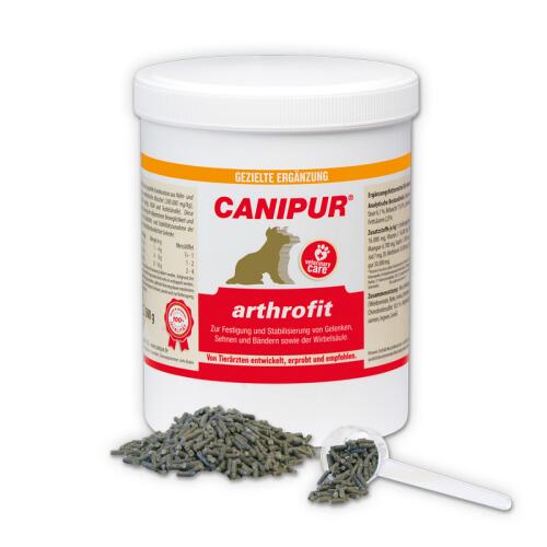 CANIPUR Ergänzungsfutter ARTHROFIT für Hunde
