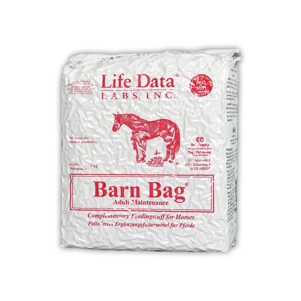 LIFE DATA LABS Ergänzungsfutter BARN BAG für Pferde 5kg