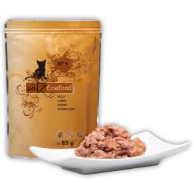 CATZ FINEFOOD Nassfutter NO.9 WILD für Katzen