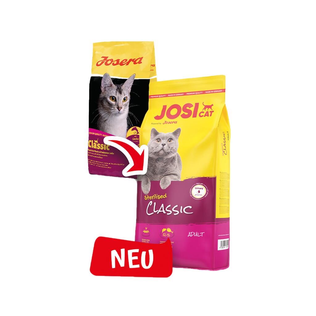 JOSICAT Trockenfutter STERILISED CLASSIC für Katzen