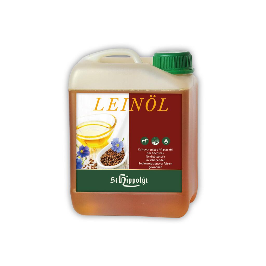 ST. HIPPOLYT Ergänzungsfutter LEINÖL für Pferde