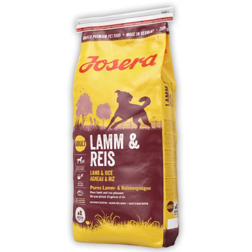 JOSERA Trockenfutter LAMM & REIS für Hunde