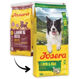 JOSERA Trockenfutter LAMB & RICE für Hunde