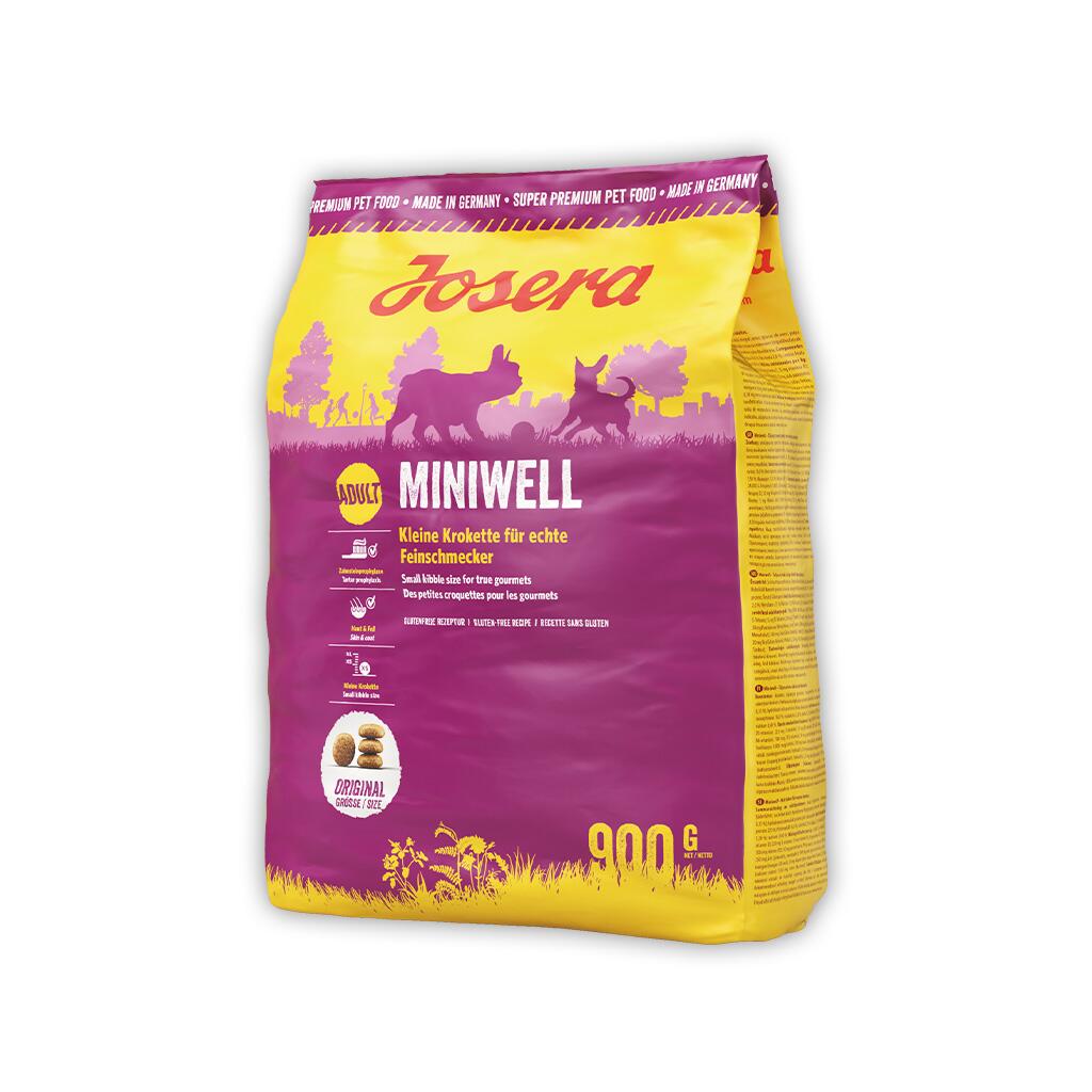 JOSERA Trockenfutter MINIWELL für kleine Hunde