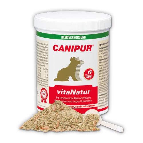 CANIPUR Ergänzungsfutter VITANATUR für Hunde