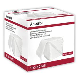 KERBL Gesundheitspflege ABSORBA VERBANDFLIES für Pferde 10cm x 5m