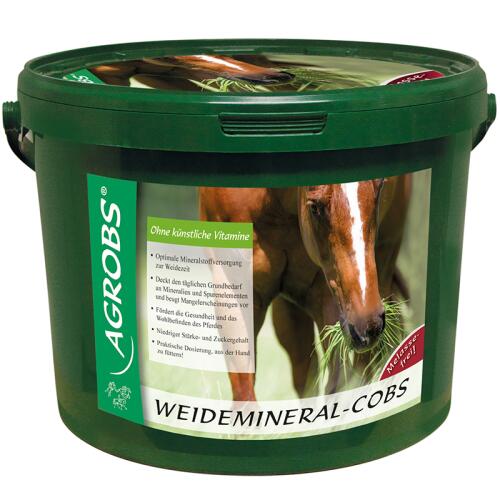 AGROBS Mineralfutter WEIDEMINERAL-COBS für Pferde 3kg