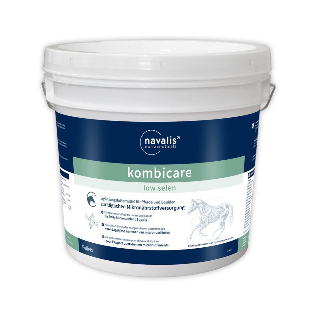 NAVALIS Mineralfutter KOMBICARE LOW SELEN für Pferde 2,5kg Eimer