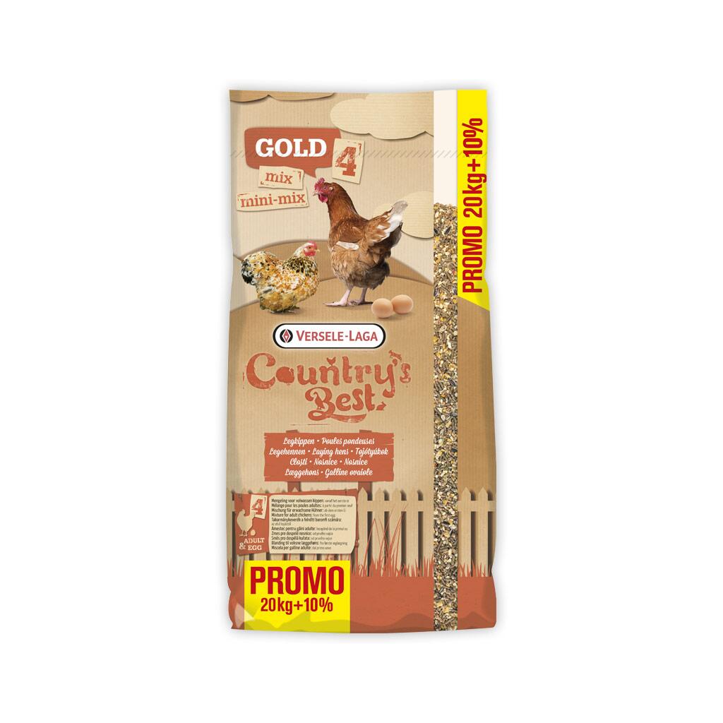 COUNTRYS BEST Futter GOLD 4 MIX für Hühner 20kg