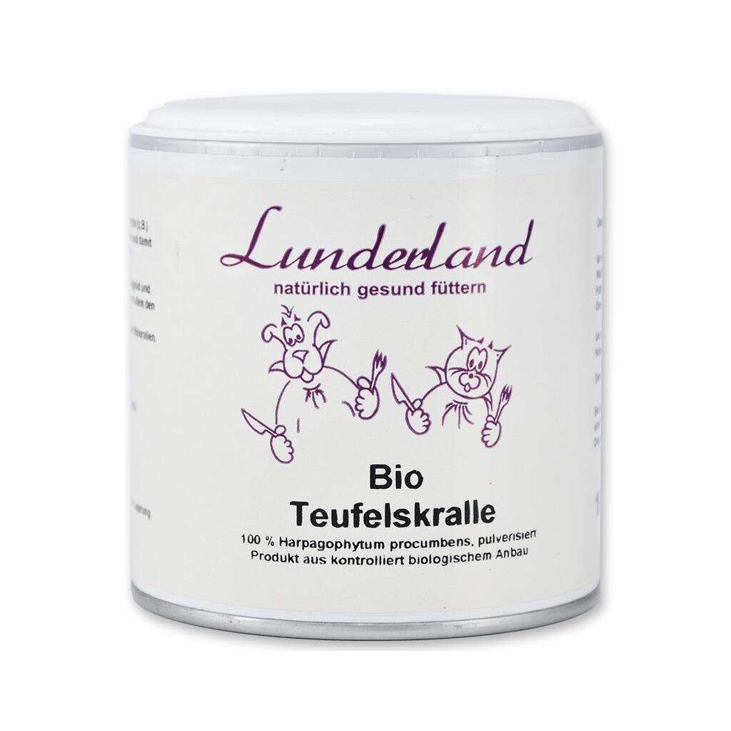 LUNDERLAND Ergänzungsfutter BIO TEUFELSKRALLE für Hunde*