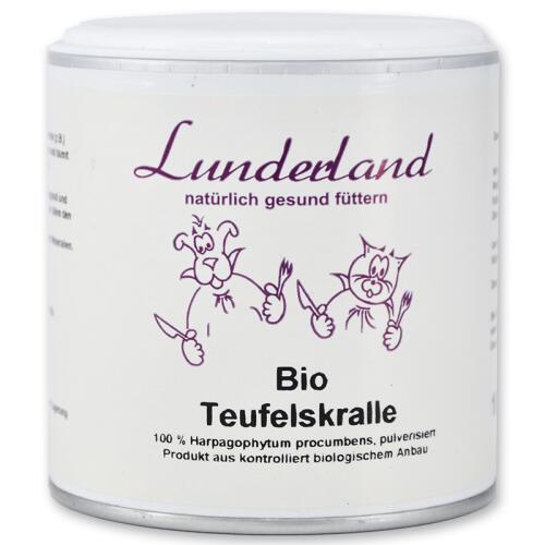 LUNDERLAND Ergänzungsfutter BIO TEUFELSKRALLE für Hunde 100g*