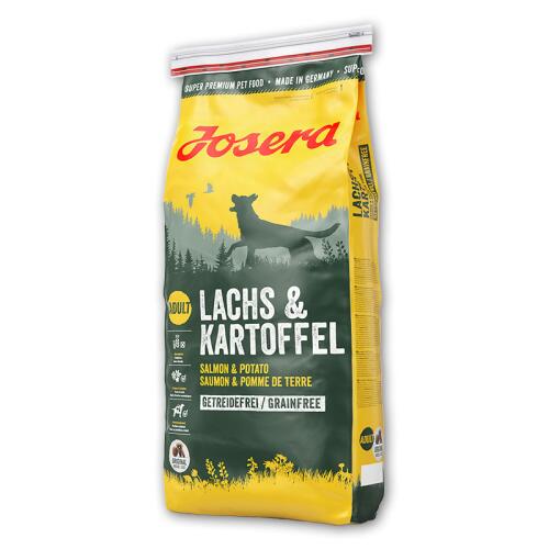 JOSERA Trockenfutter LACHS & KARTOFFEL für Hunde 12,5kg
