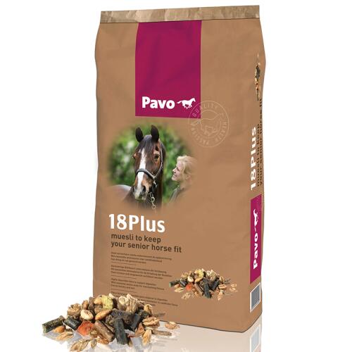 PAVO Futter 18PLUS für Pferde 15kg