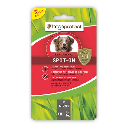 BOGAR Insektenschutz BOGAPROTECT SPOT ON für Hunde M 3x2,2ml
