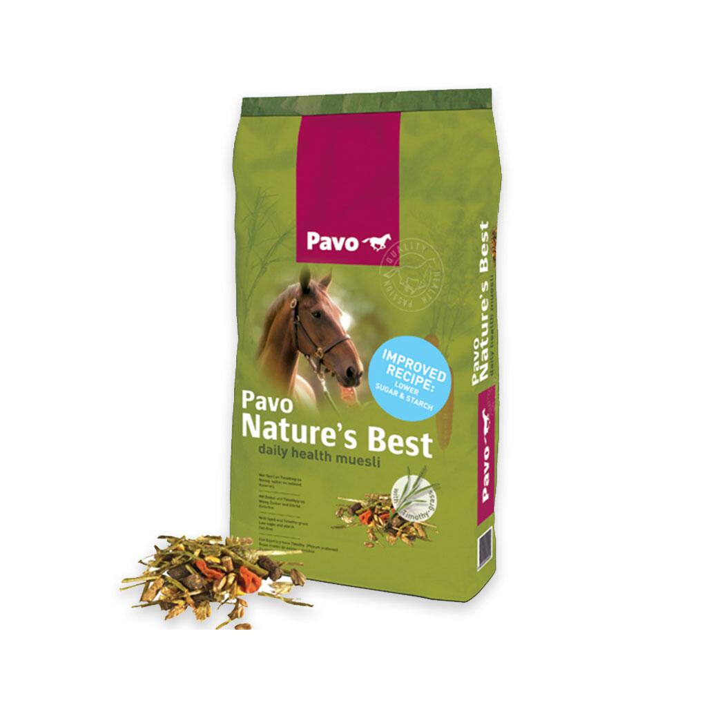 PAVO Futter NATURES BEST für Pferde 3kg