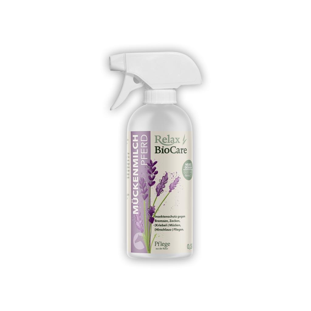 RELAX Fliegenspray MÜCKENMILCH für Pferde 500ml