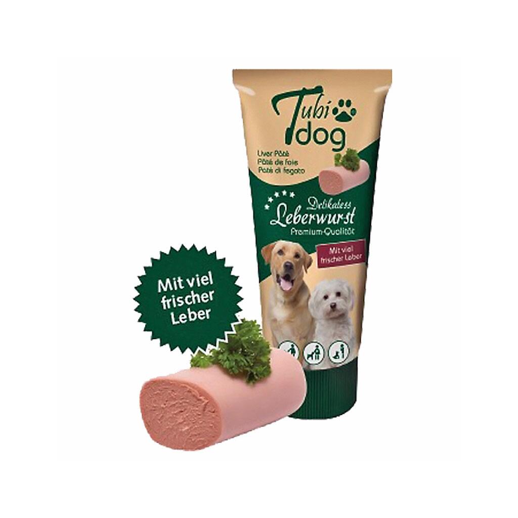 TUBIDOG Leckerli DELIKATESS LEBERWURST für Hunde 75g