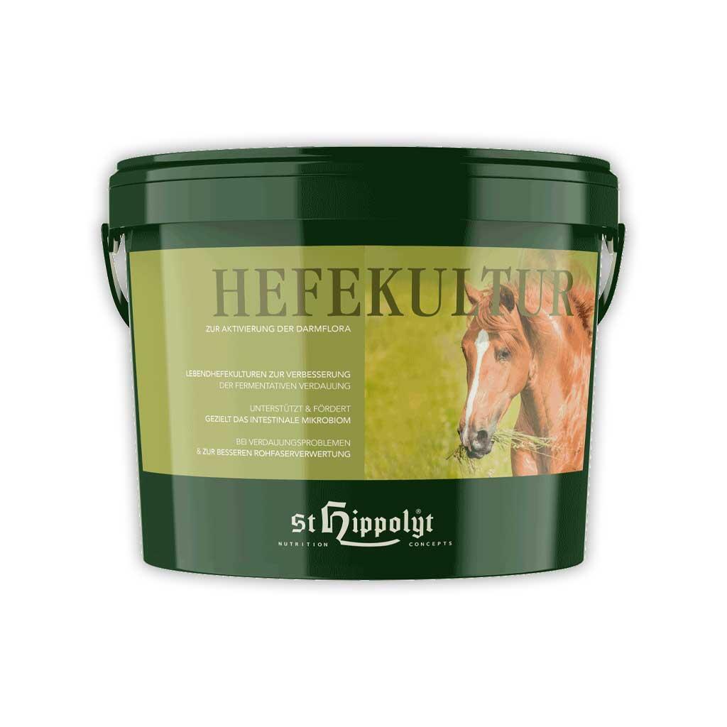 ST. HIPPOLYT Ergänzungsfutter HEFEKULTUR für Pferde 2,5kg