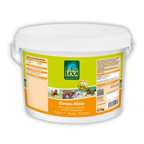 LEXA Ergänzungsfutter DETOX-AKTIV für Pferde 4,5kg