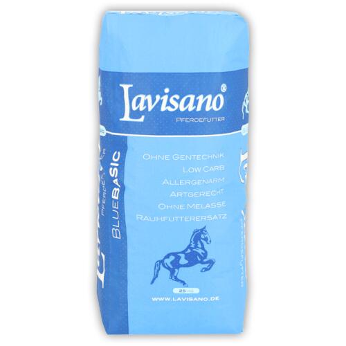 LAVISANO Futter BLUEBASIC für Pferde 25kg 30 Sack = 1 Palette frachtfrei!