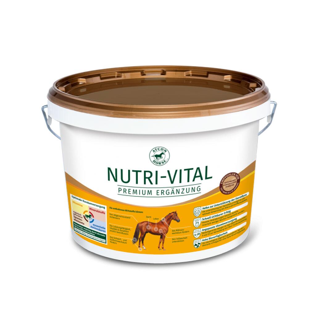 ATCOM Mineralfutter NUTRI VITAL für Pferde 10kg