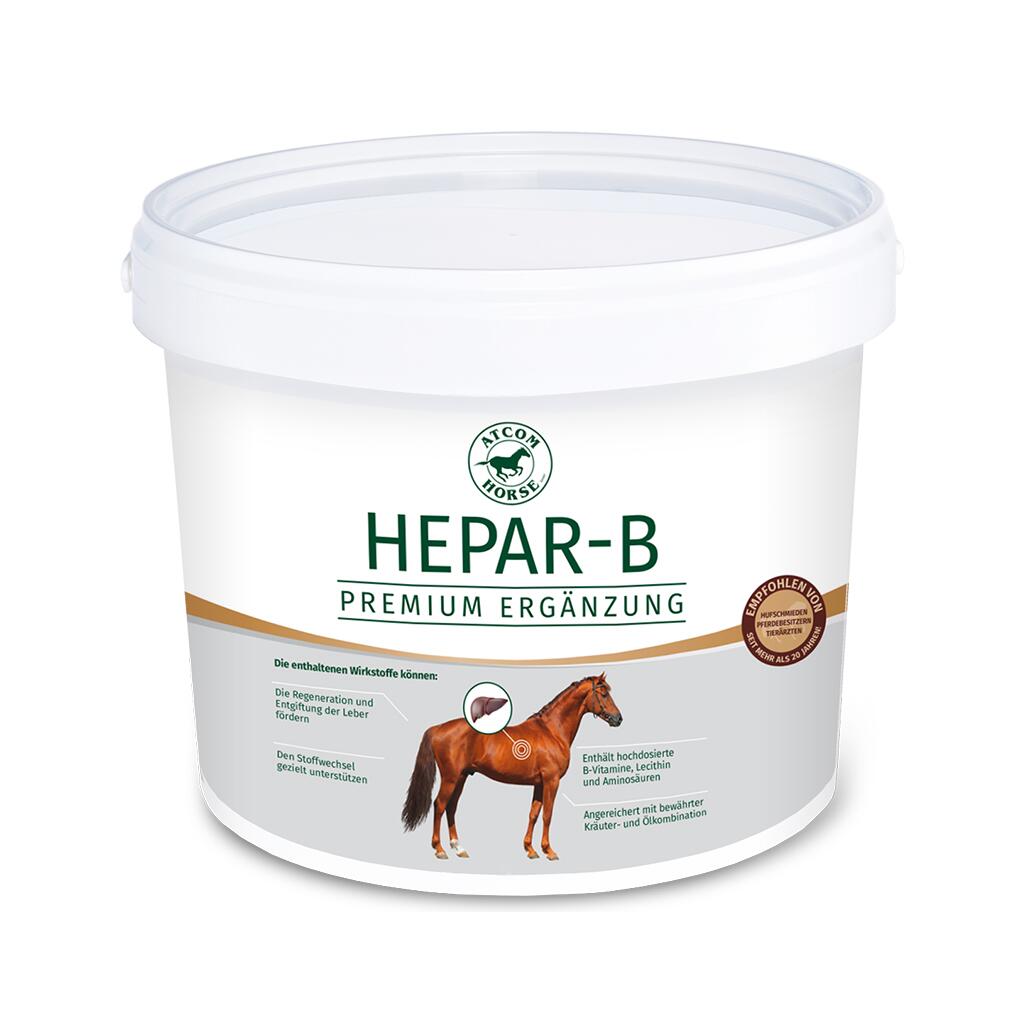 ATCOM Ergänzungsfutter HEPAR-B für Pferde 3kg