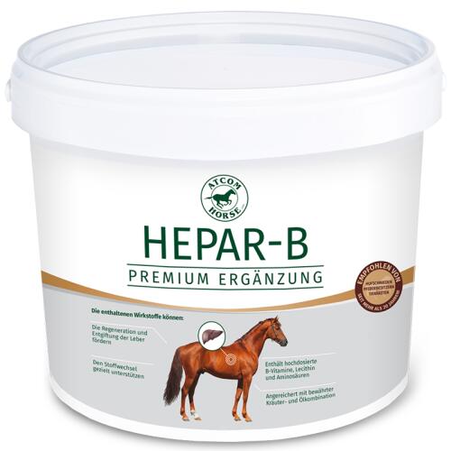 ATCOM Ergänzungsfutter HEPAR-B für Pferde 3kg